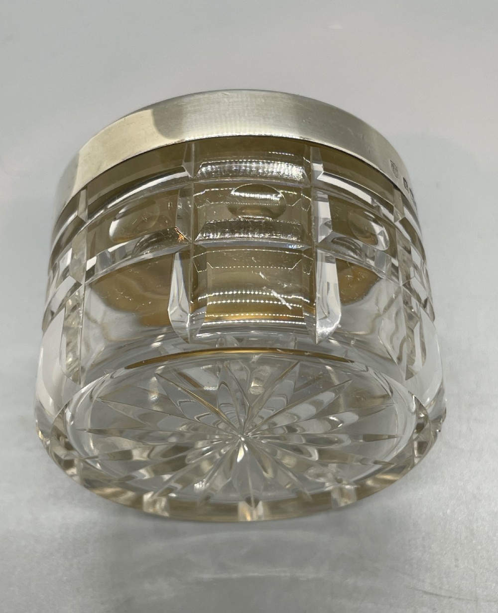 Deco era silver enamel box Birmingham 1936 View IV