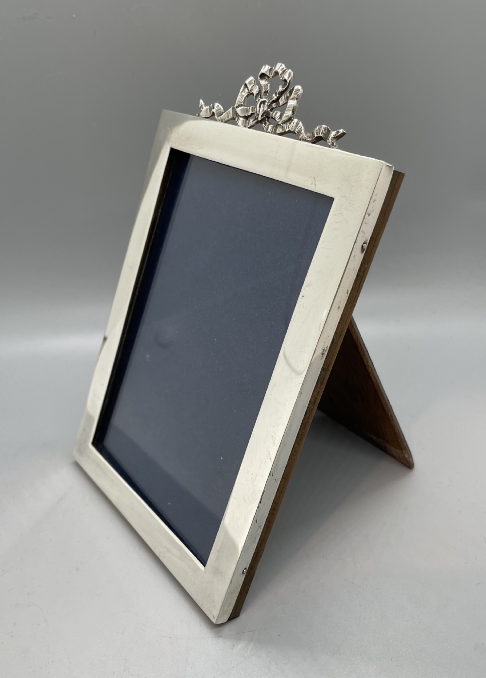 Edwardian silver photo frame London 1905