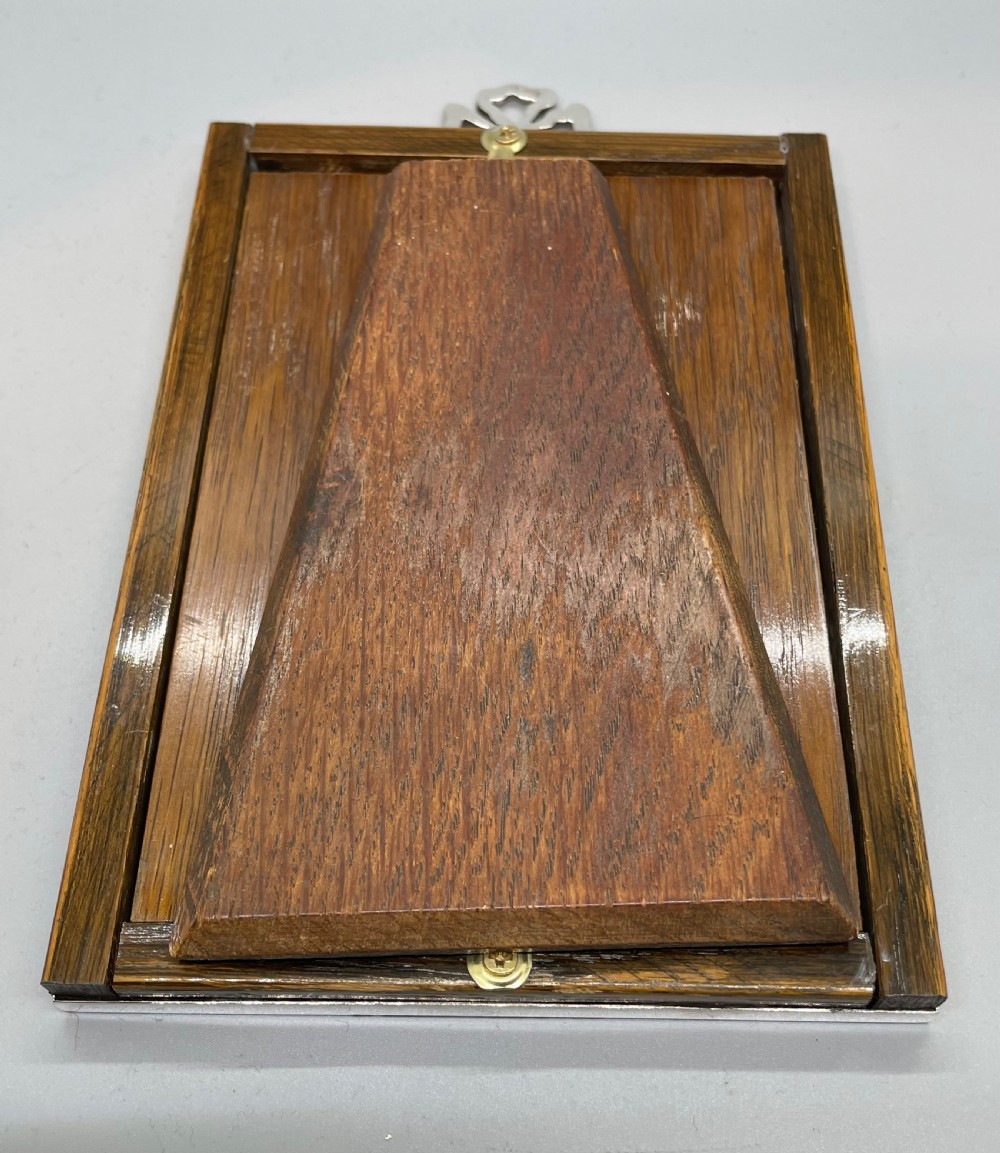Edwardian silver photo frame London 1905 View IX