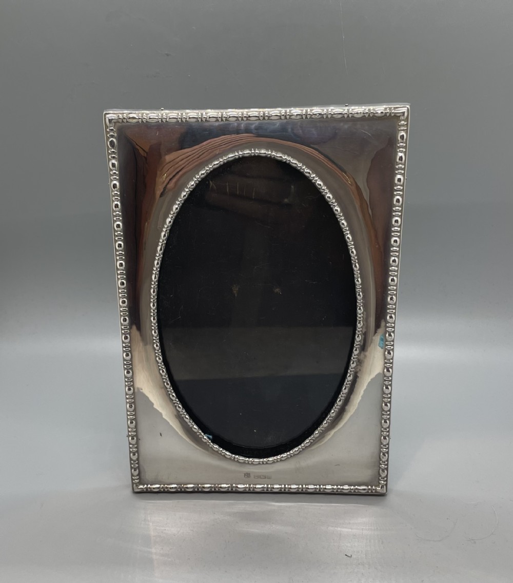 George V silver photo frame Sheffield 1911