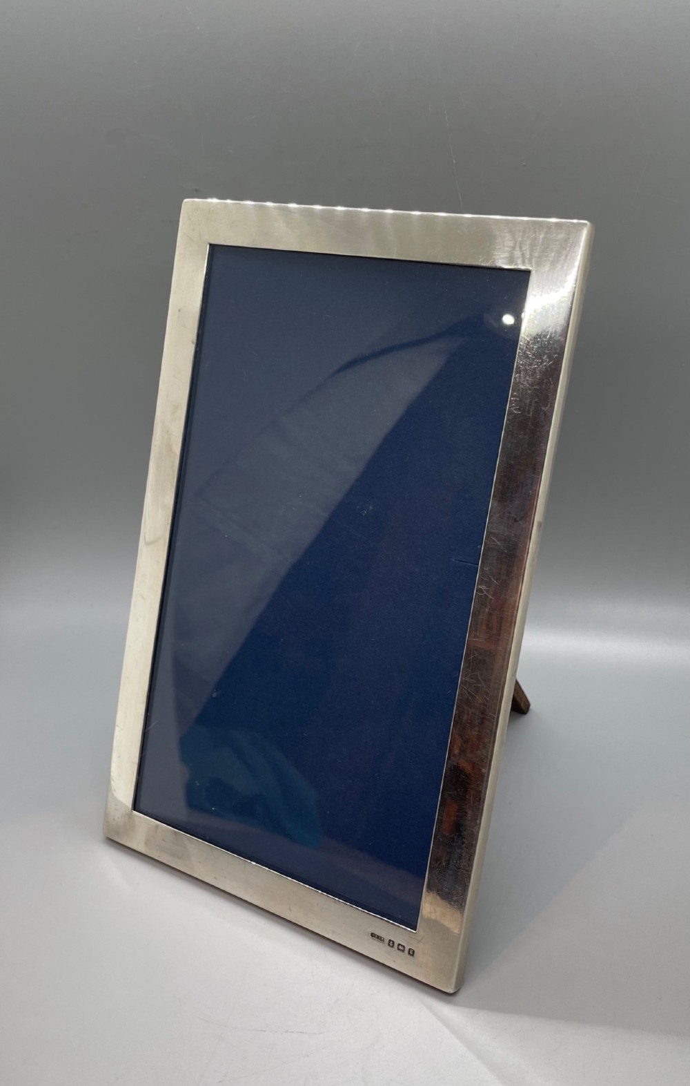 Edwardian silver portrait landscape photo frame Birmingham 1906