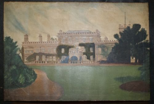 Naive English Oil Painting