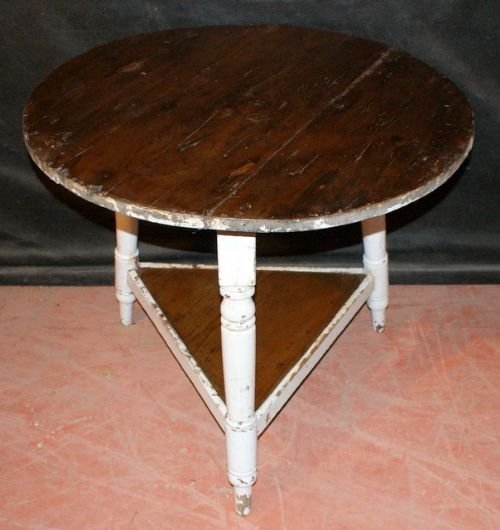 Painted Pine Cricket Table