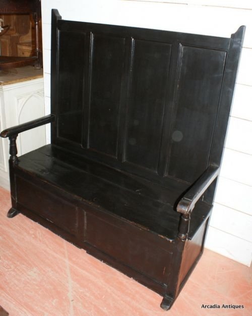 Welsh Painted Settle