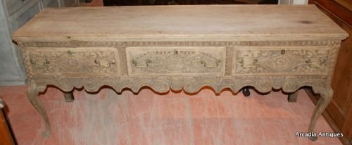 Bleached Dresser Base