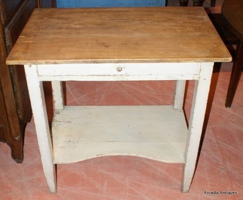 Original Painted Side Table