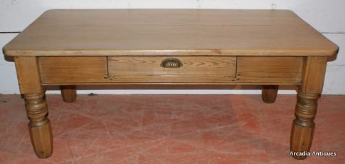 Victorian Pine Coffee Table