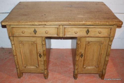 French Pine Desk
