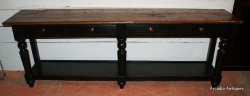 Painted 4 Drawer Potboard Server
