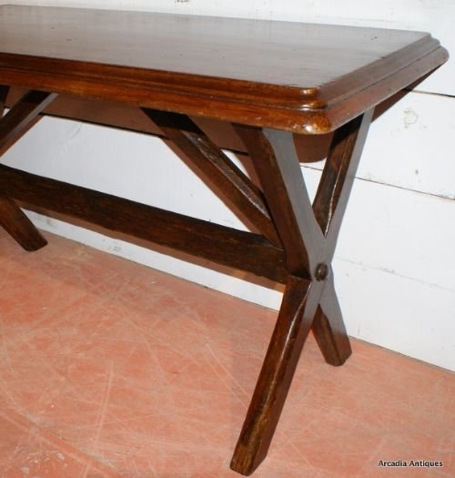 English Pine and Fruitwood Tavern Table