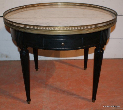 Marble Top Lamp Table
