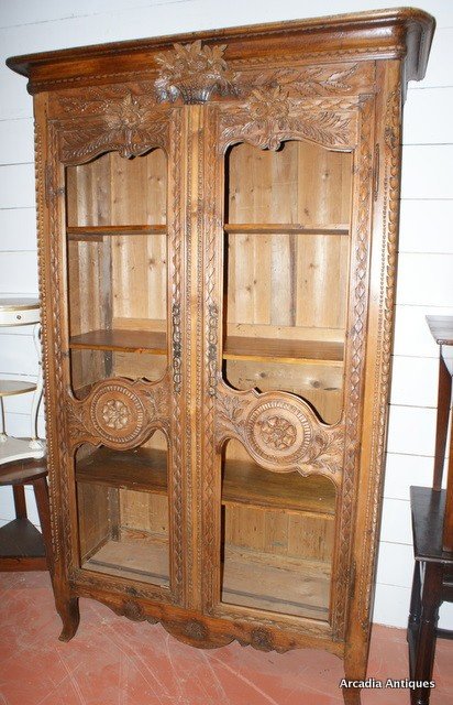 French Pine Bookcase