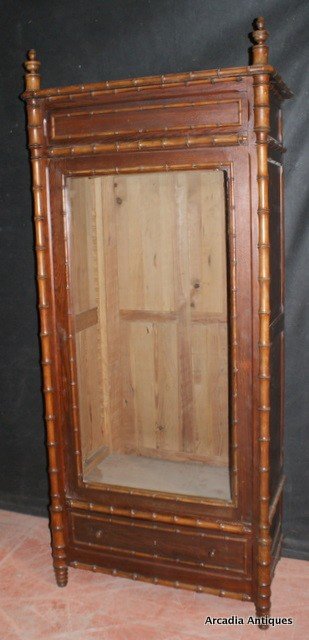 Faux Bamboo Bookcase