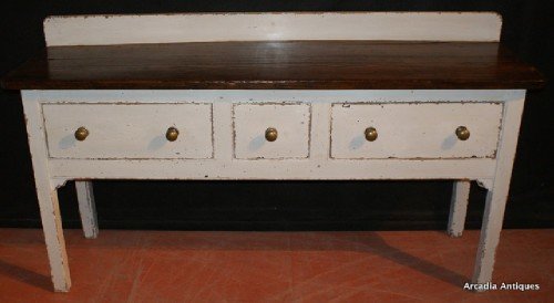 Georgian Painted Dresser Base