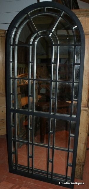 Painted Arched Window