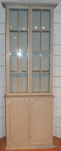 Painted Narrow Bookcase