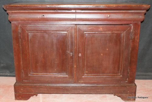 French Original Painted Buffet