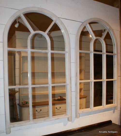 Painted Window Mirrors
