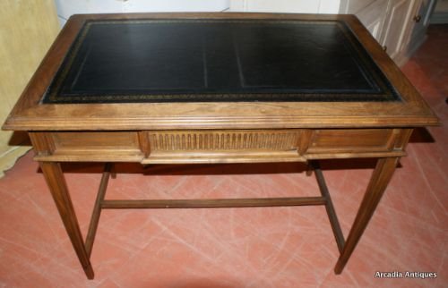 French Walnut Writing Table