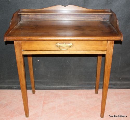 Walnut Lamp Table