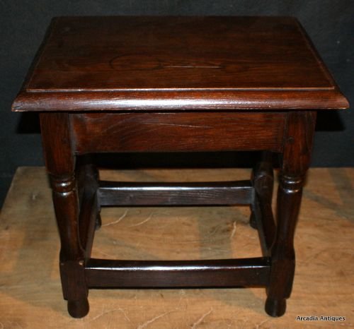 Oak Joint Stool