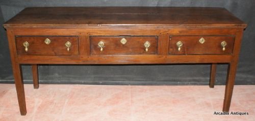 English Oak Dresser Base