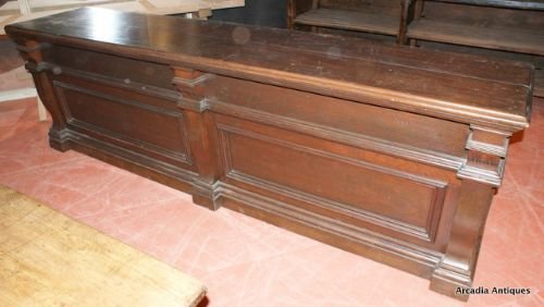 French Oak Shop Counter