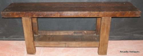 French Oak Serving Table