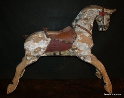 Carved Wooden Horse