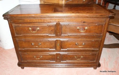 English Oak Chest of Drawers