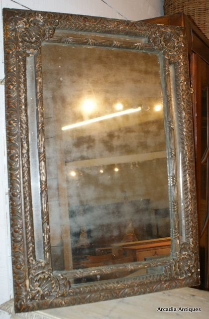 Carved French Mirror