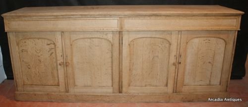 Wonderful Bleached Oak Side Cabinets