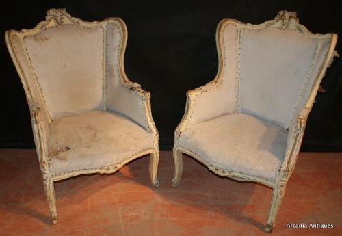 Pretty Pair of French Chairs