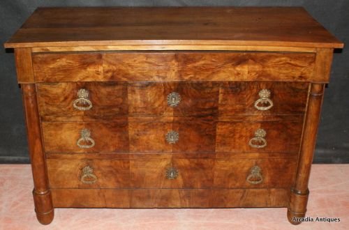 French Walnut Commode