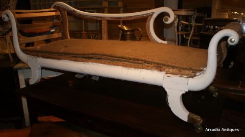 Painted Chaise Lounge