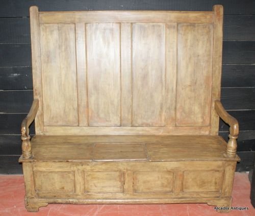 Welsh Pine Farmhouse Settle