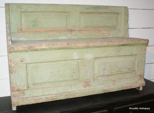 French Box Bench