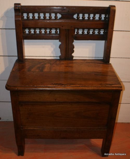 French Oak  Fire Side Settle