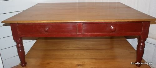 Painted Pine Low Table