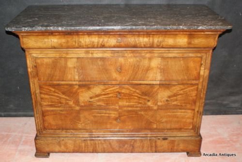 French Walnut Commode