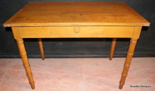 Pine and Beech Side Table
