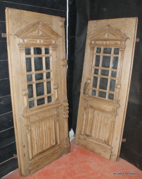 Pair of Architectural Austrian Doors