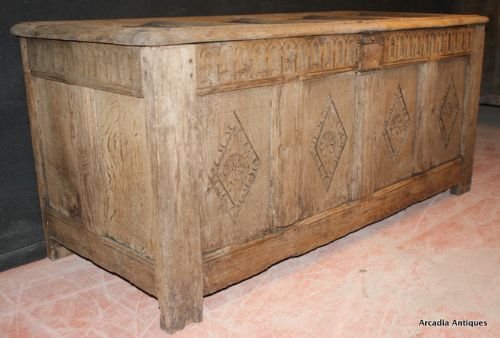 Bleached Oak Coffer