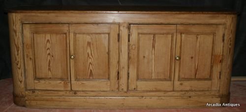 Victorian D-end Dresser Base