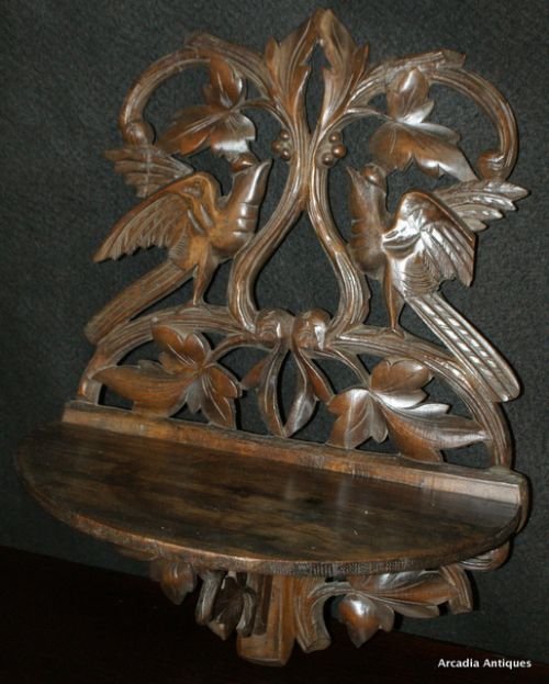 French Carved Shelf