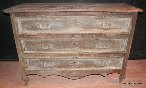 French 3 Drawer Commode