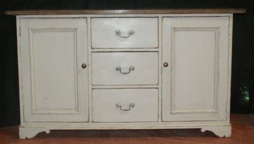 Antique Pine Dresser Base