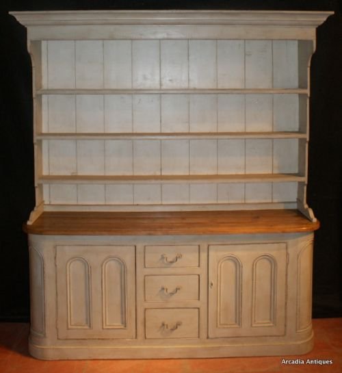 Antique Painted Pine Dresser