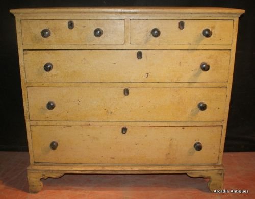 Wonderful Antique Pine Chest of Drawers