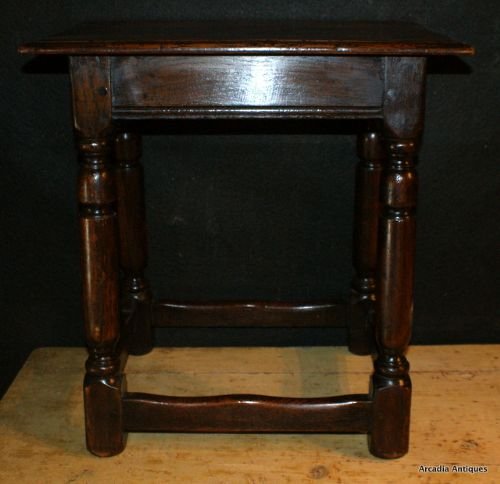 Oak Joint Stool